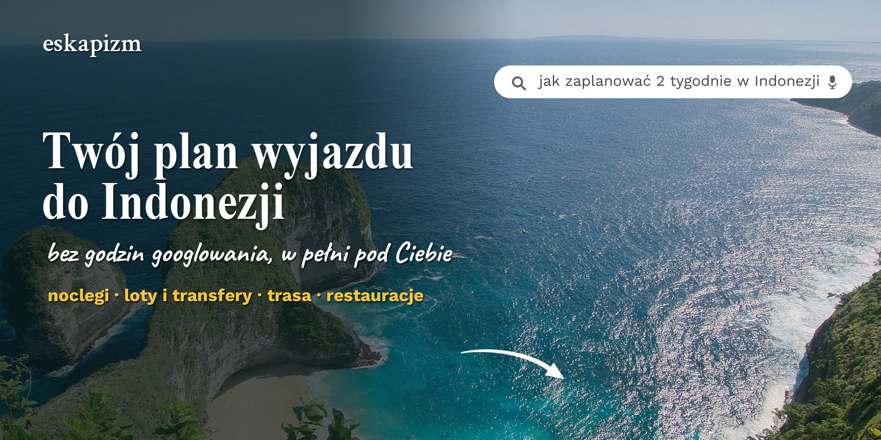 Twój plan wyjazdu do Indonezji — eskapizm