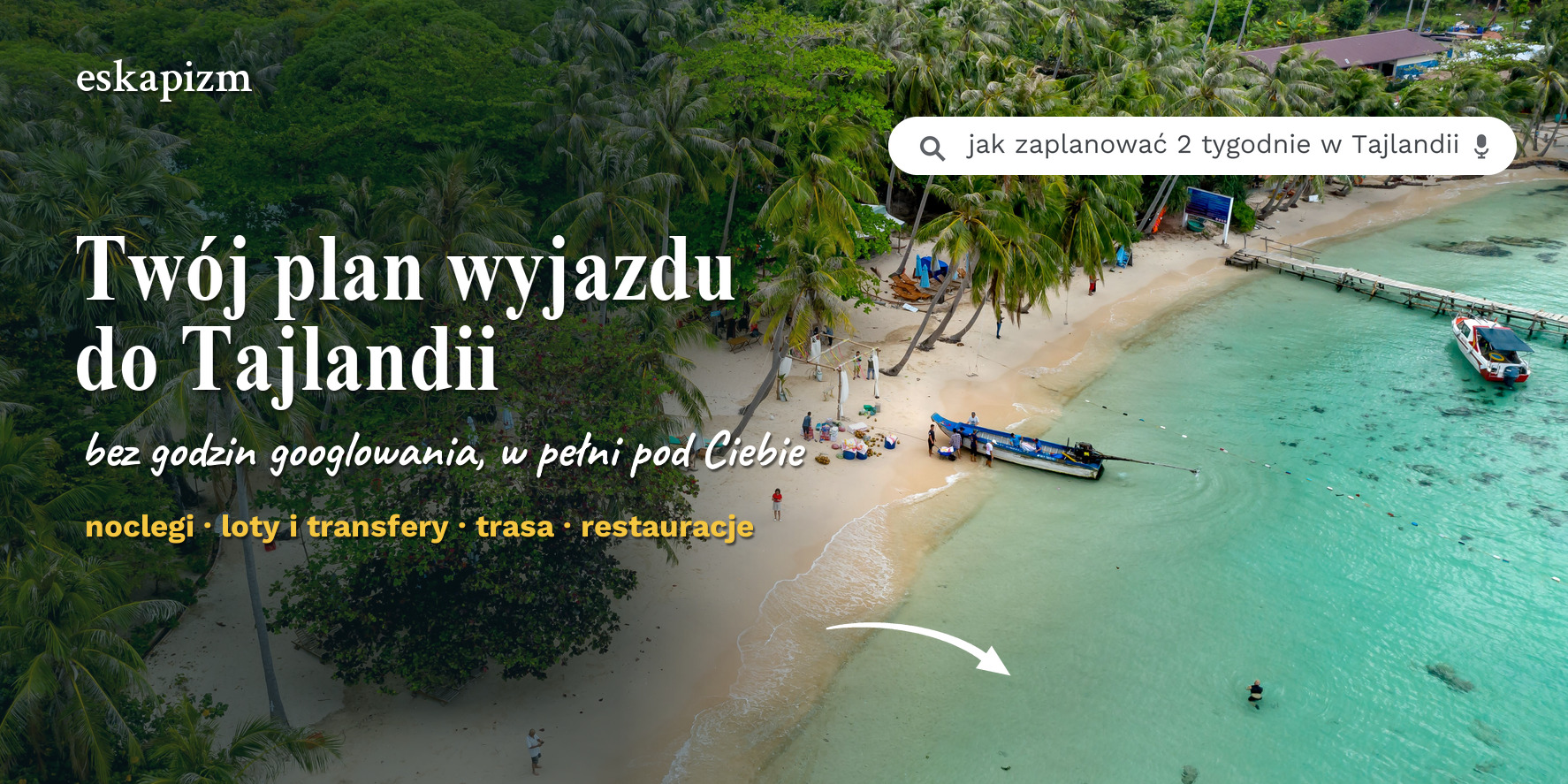 Twój plan wyjazdu do Tajlandii — eskapizm