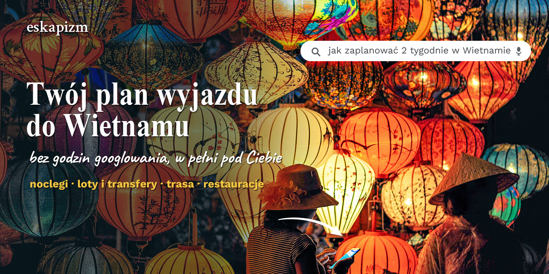 Twój plan wyjazdu do Wietnamu — eskapizm